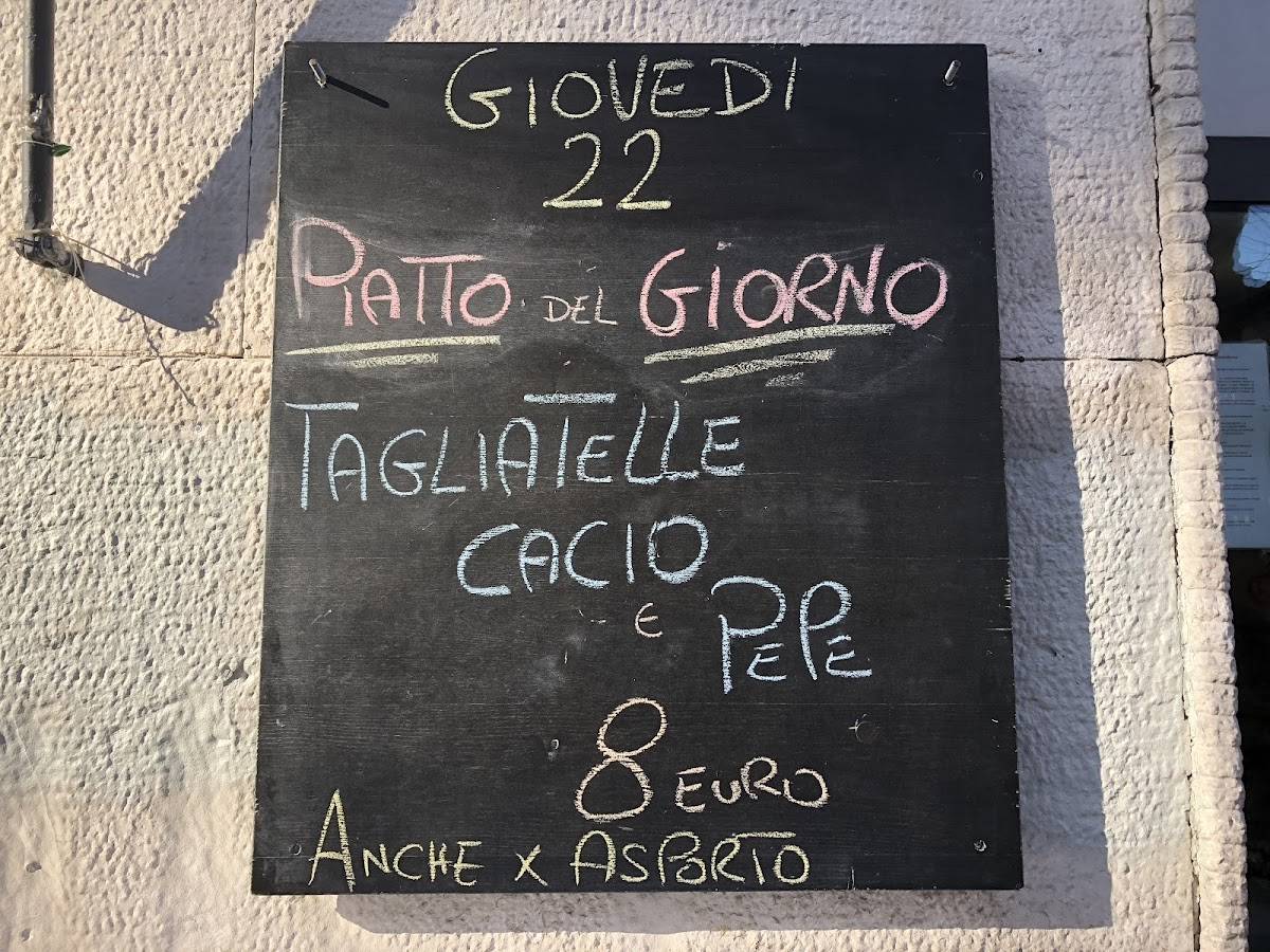 Bar Evolution Trieste меню