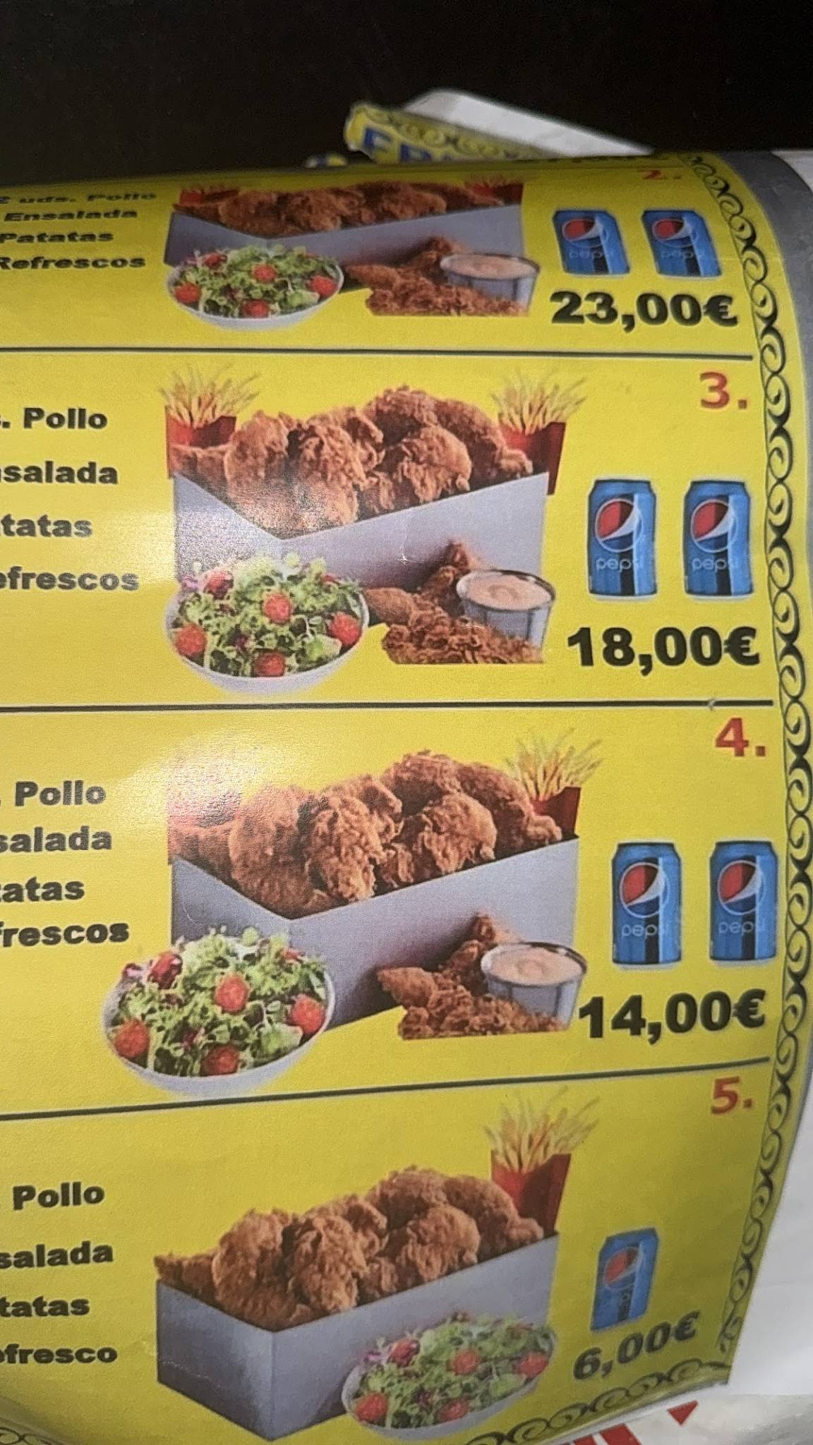 Bar Stop Ali Kebab меню