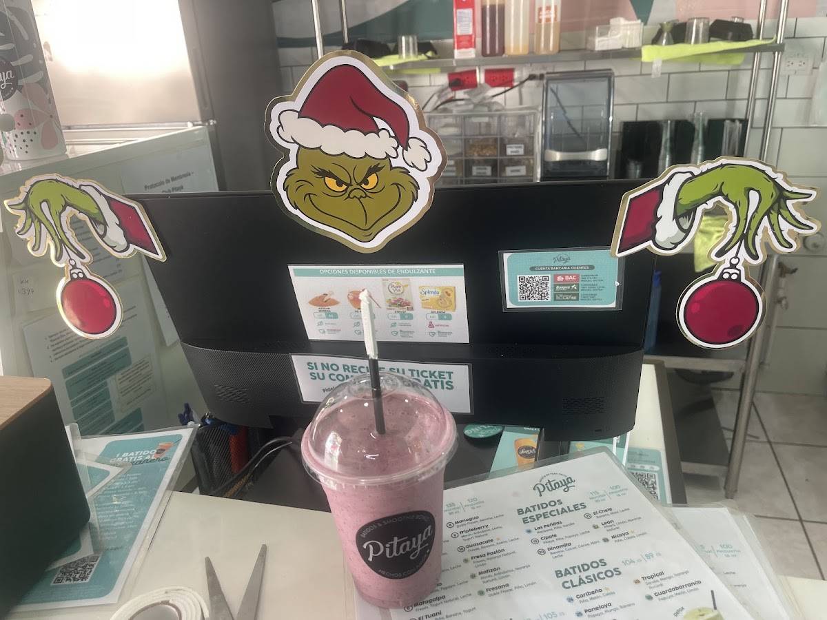 Batidos Pitaya Rivas меню