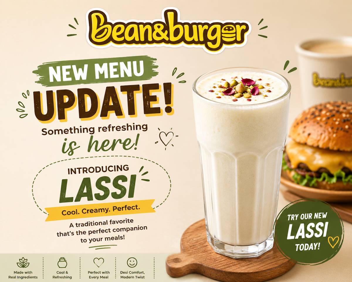 Bean&burger меню