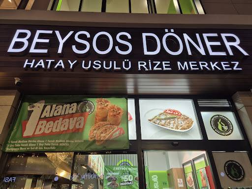 Beysos Döner Rize меню