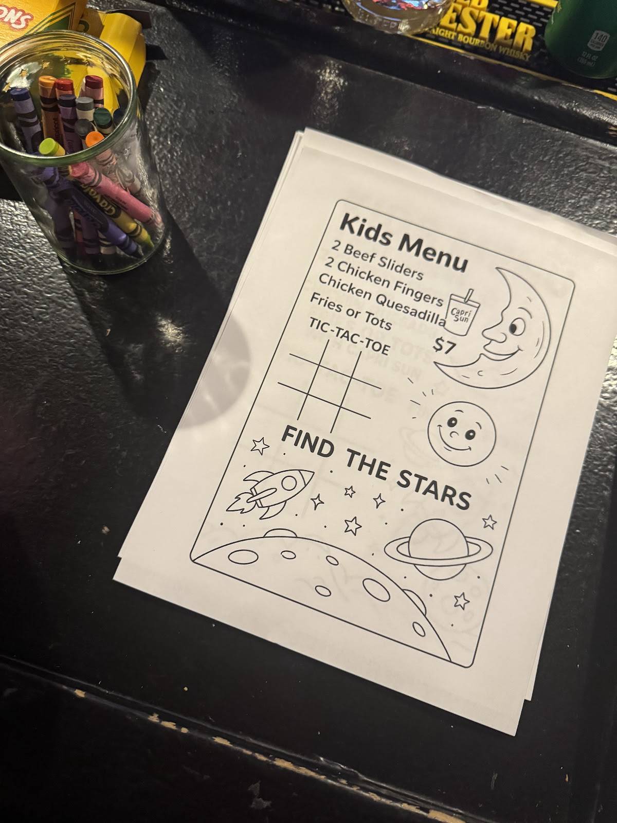 Boondocks Bar & Grill меню
