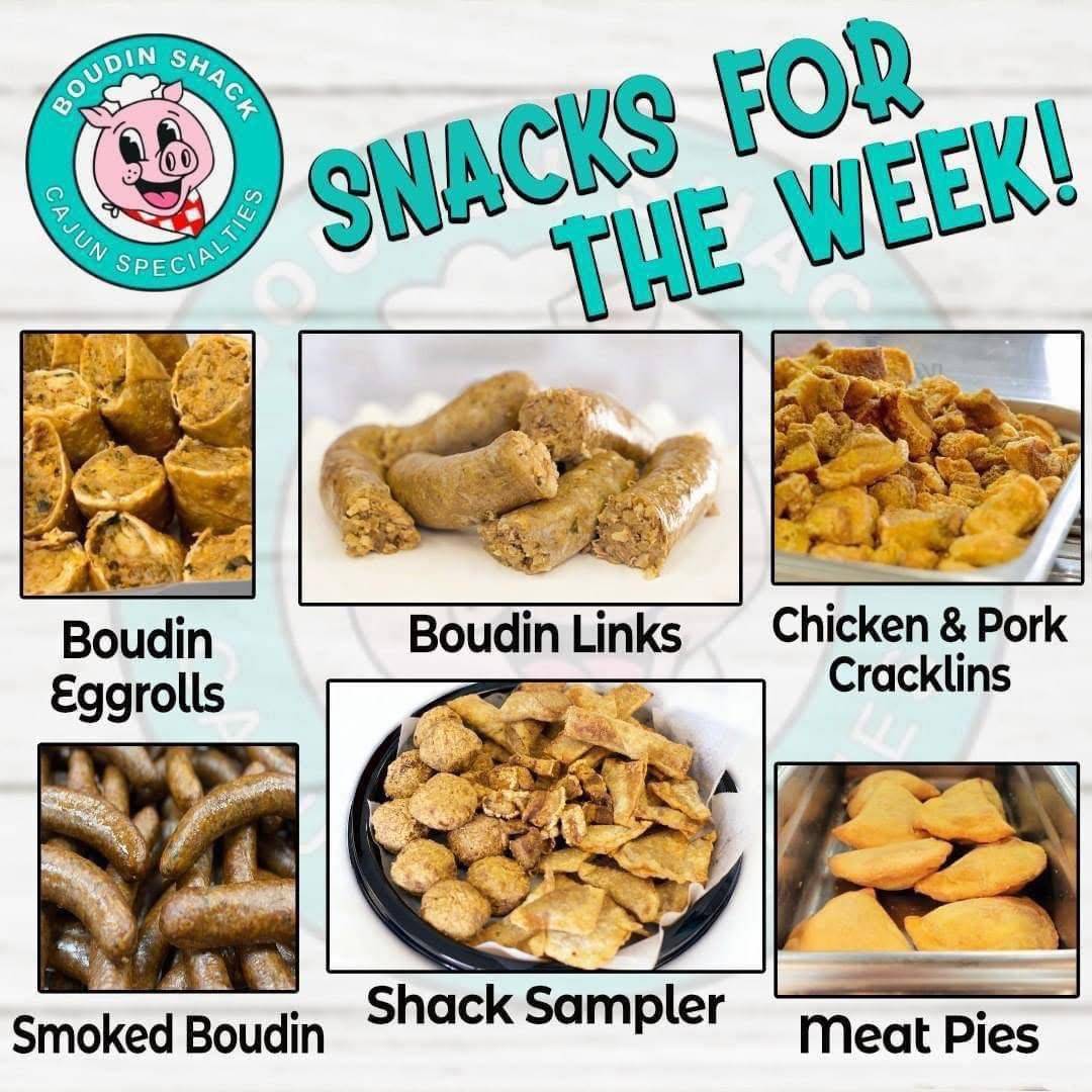 Boudin Shack меню