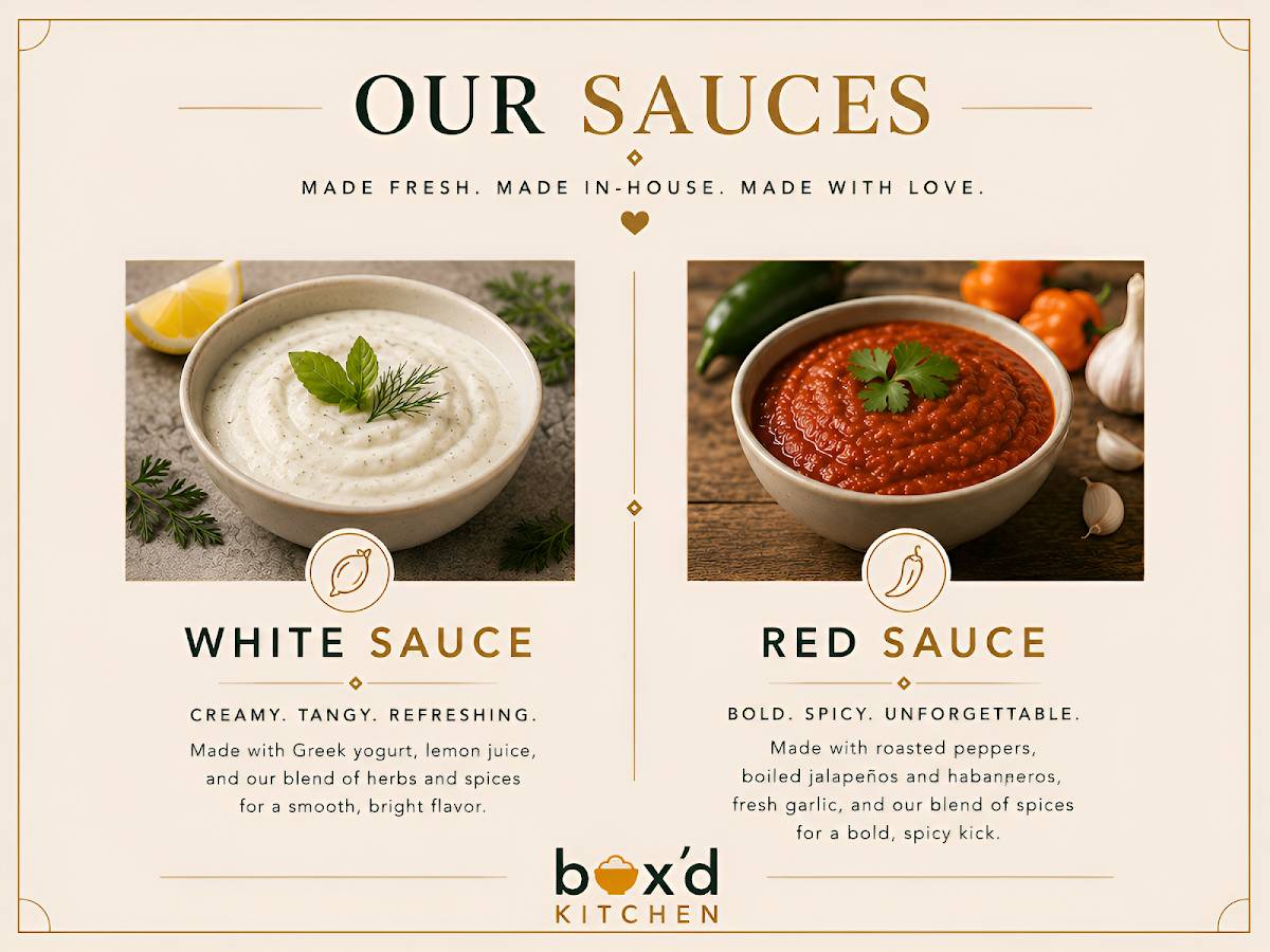 Box'd Kitchen меню