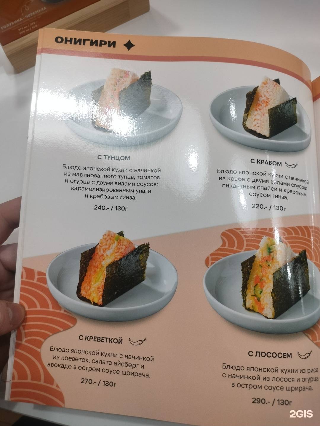 Заря-пицца меню