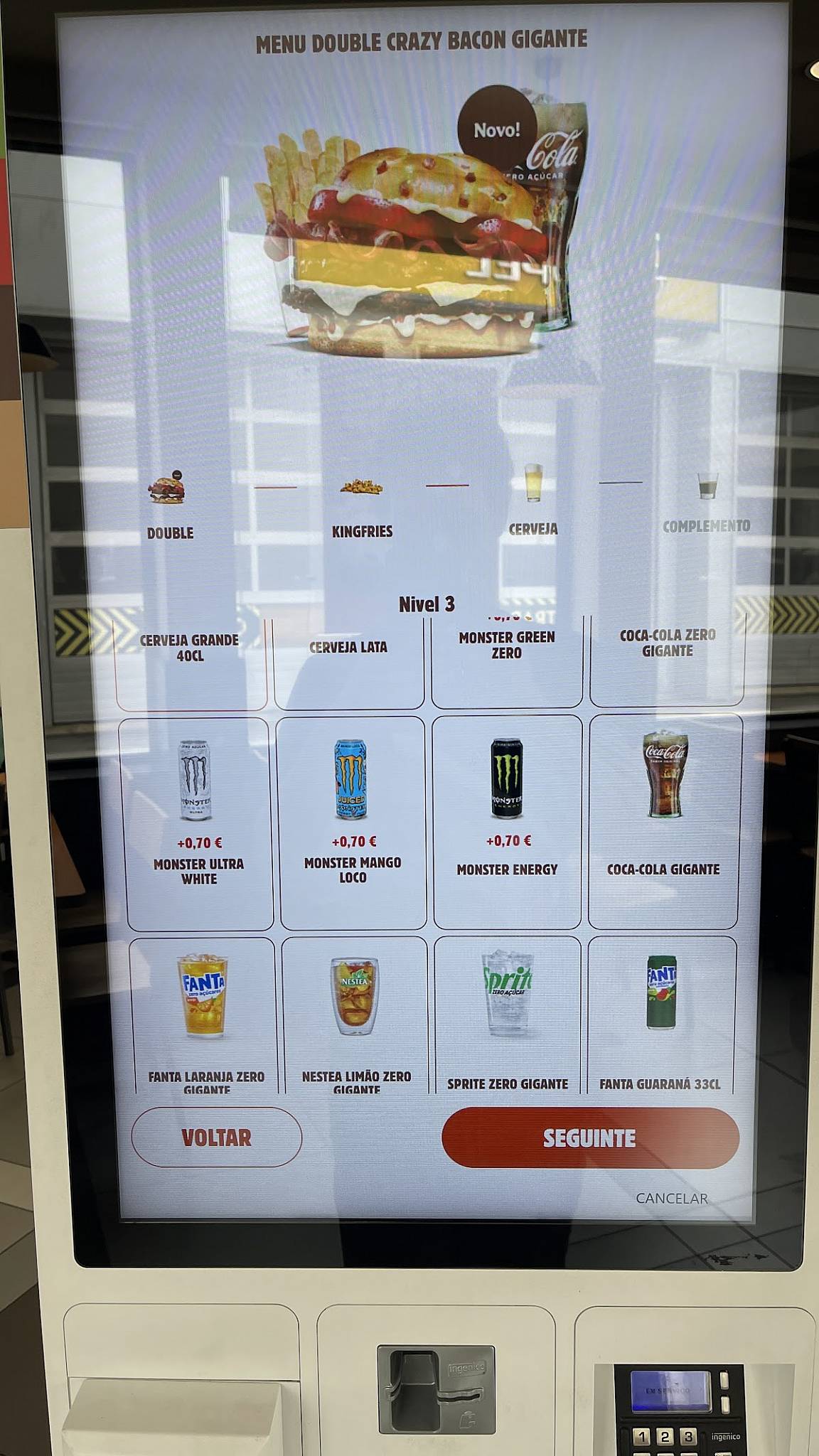 Burger King Rio Tinto меню