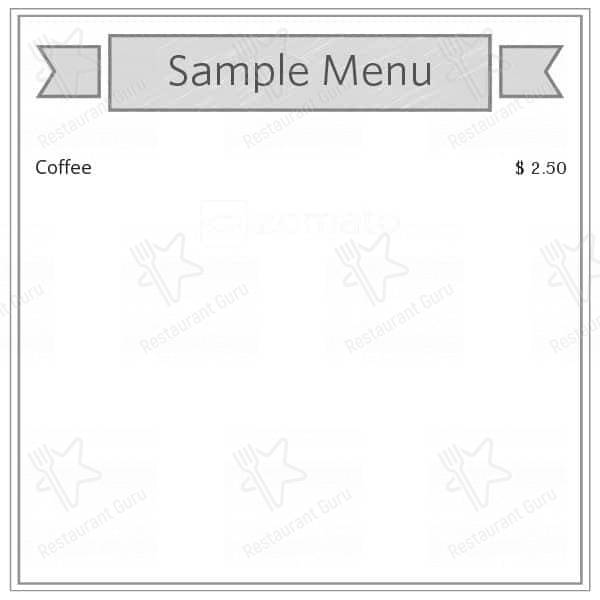 Cafe Asmara меню
