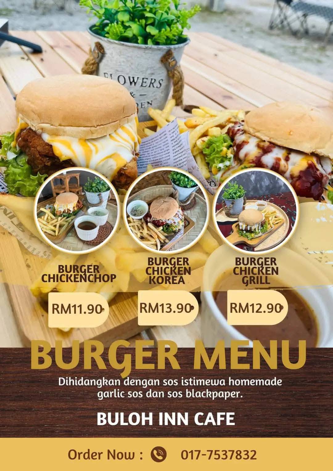 Buloh Inn Cafe меню