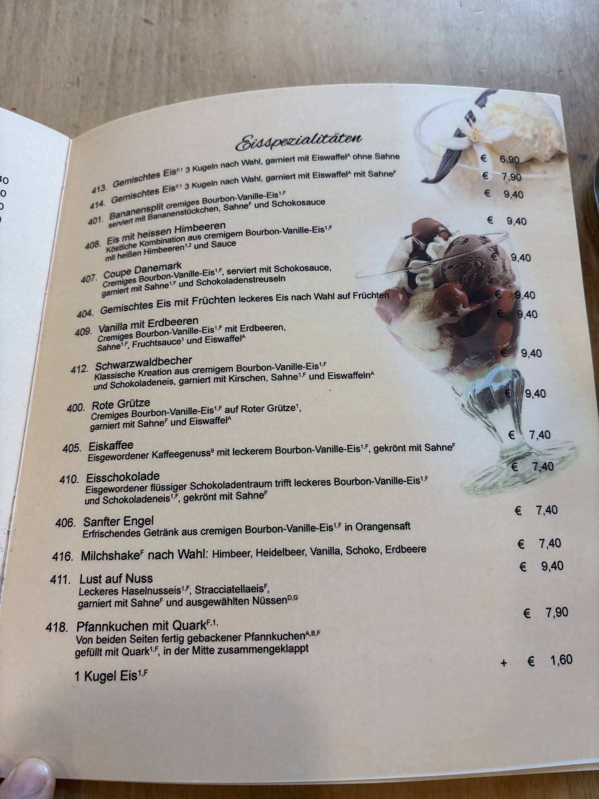 Café am Rathaus меню