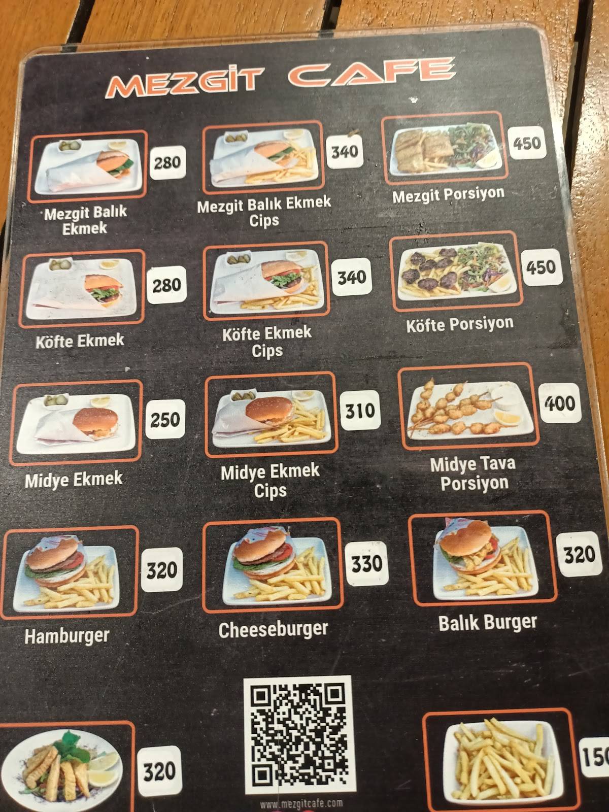 Mezgit Restaurant & Cafe меню