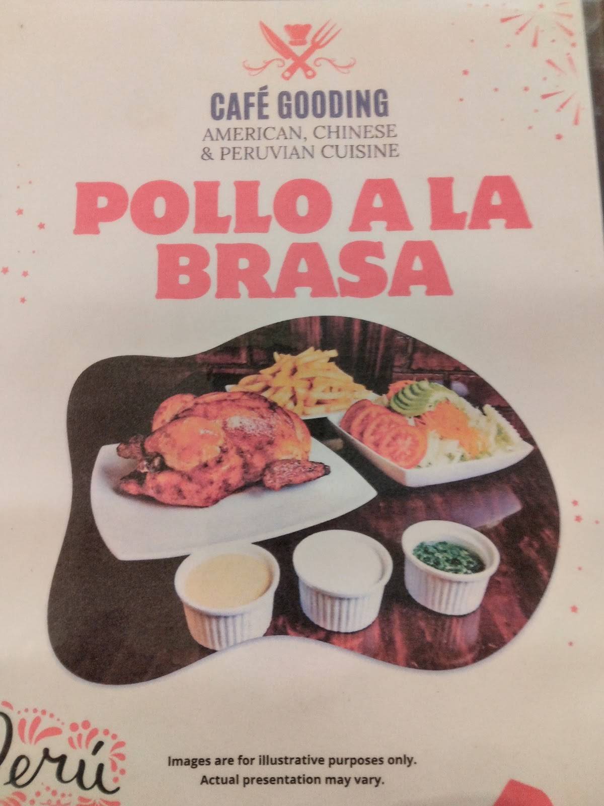 Cafe Gooding меню