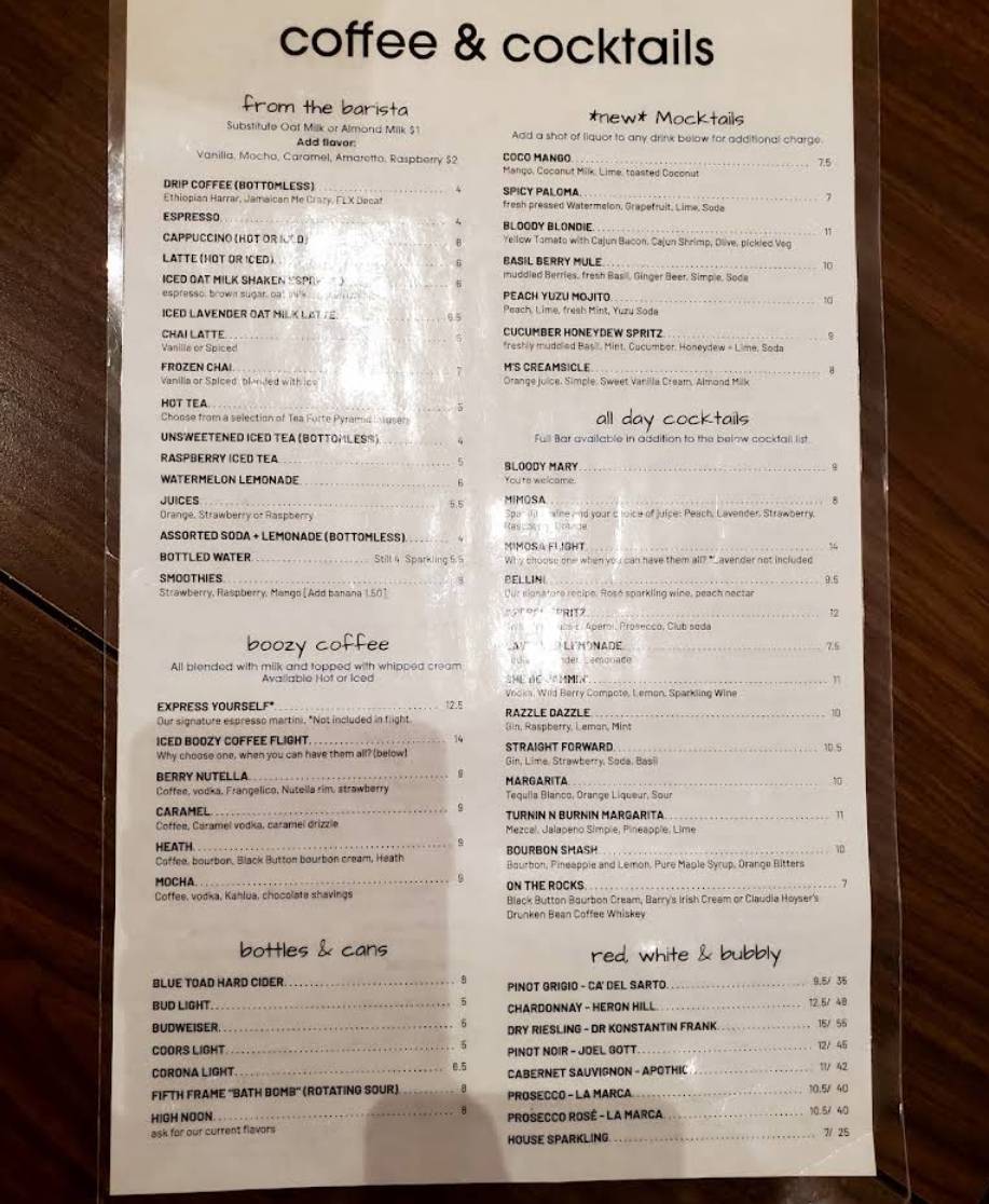 Simply Crêpes North Raleigh меню