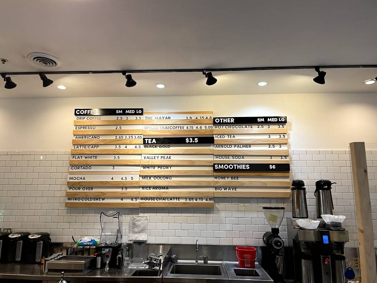 Cafe Steam Skyway меню