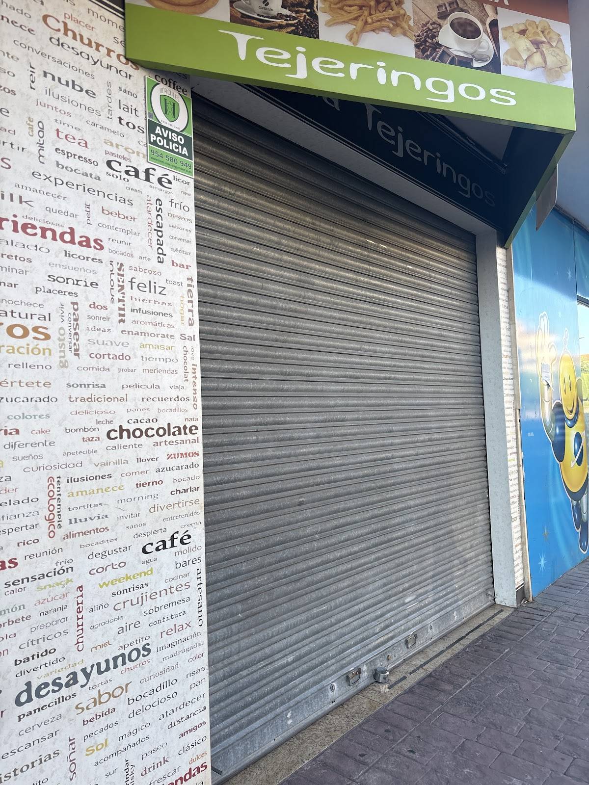 Cafetería Tejeringos меню