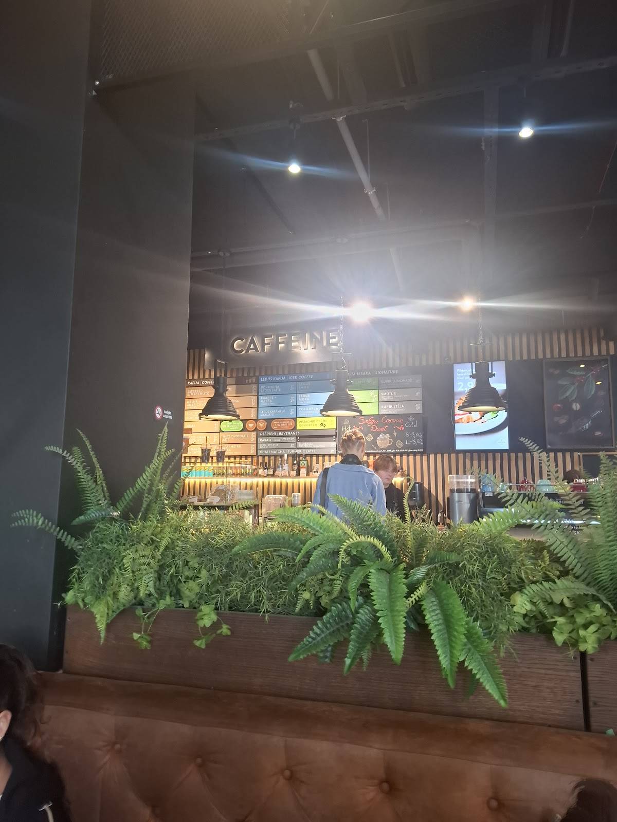 Caffeine LV меню