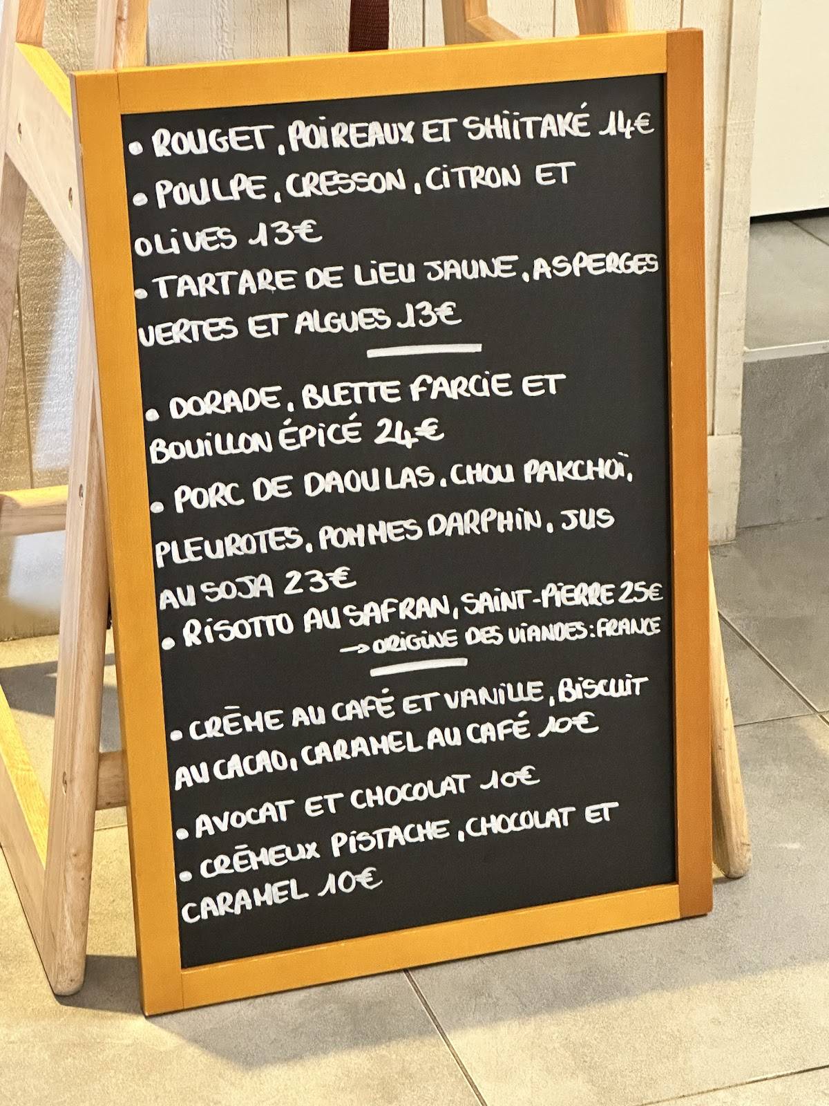Cantine et Canons меню