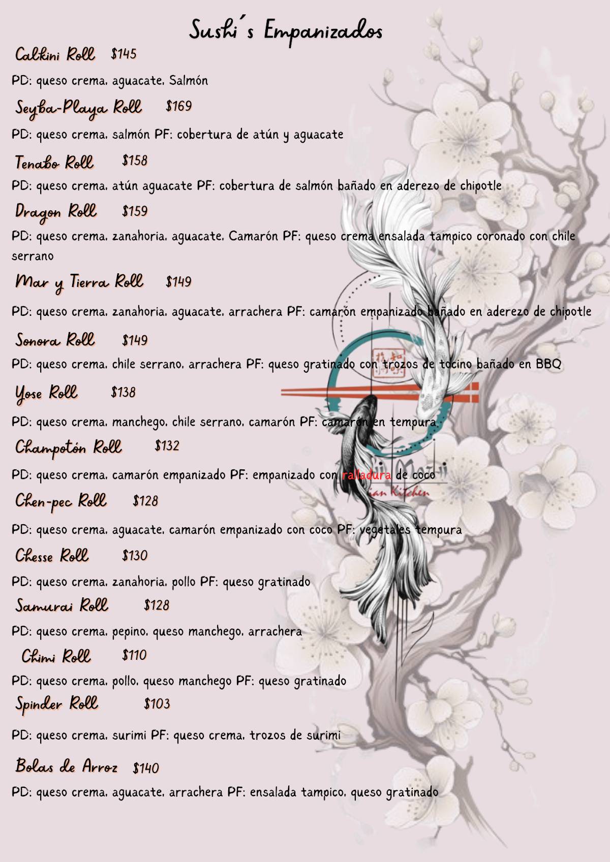 SushiMathi AsianKitchen меню