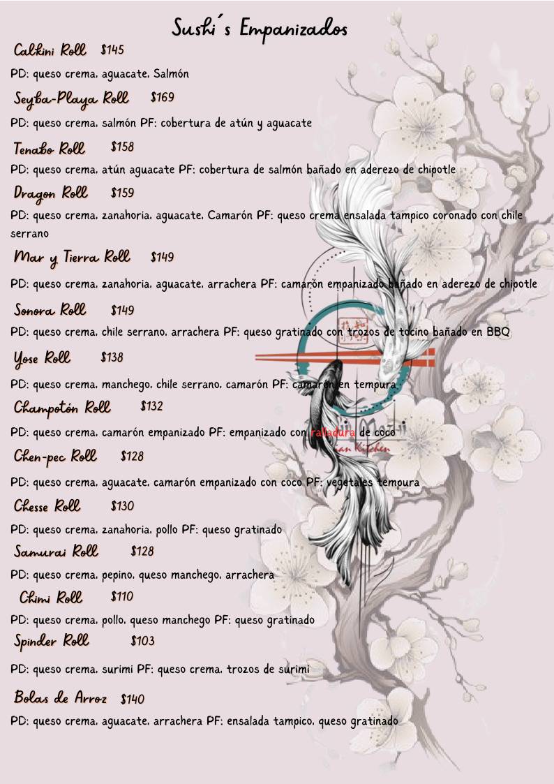 SushiMathi AsianKitchen меню