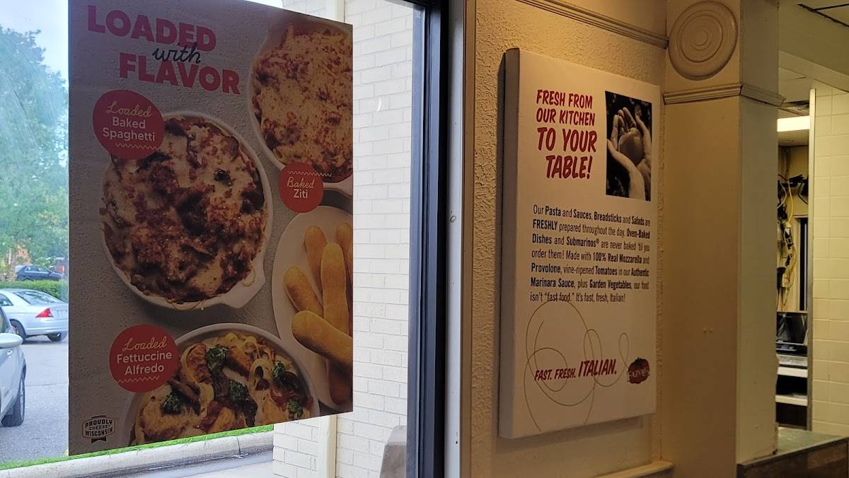 Fazoli's меню