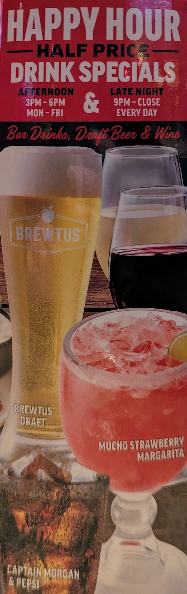 Applebee's Grill + Bar меню
