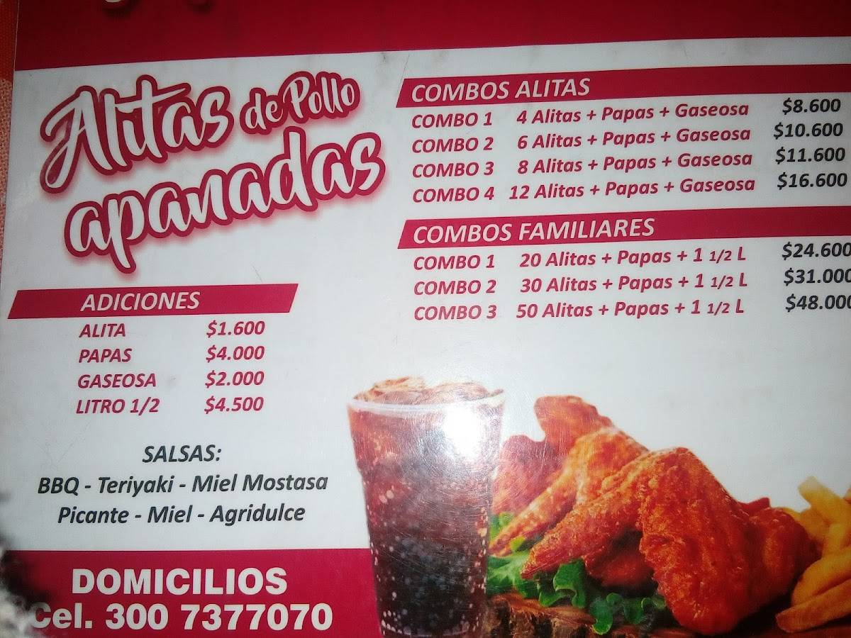 Chingon меню
