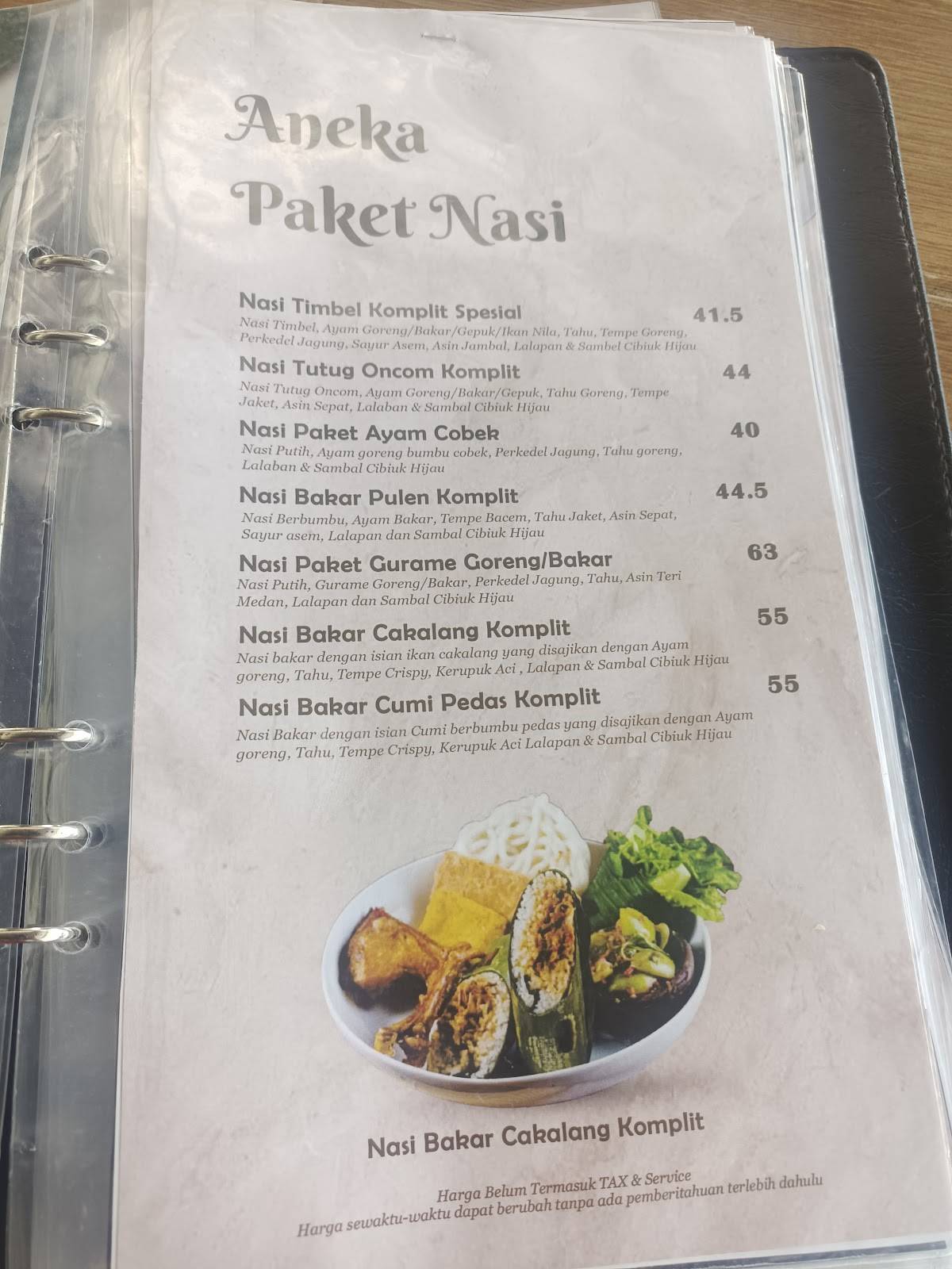 Cibiuk Resto Kuningan меню