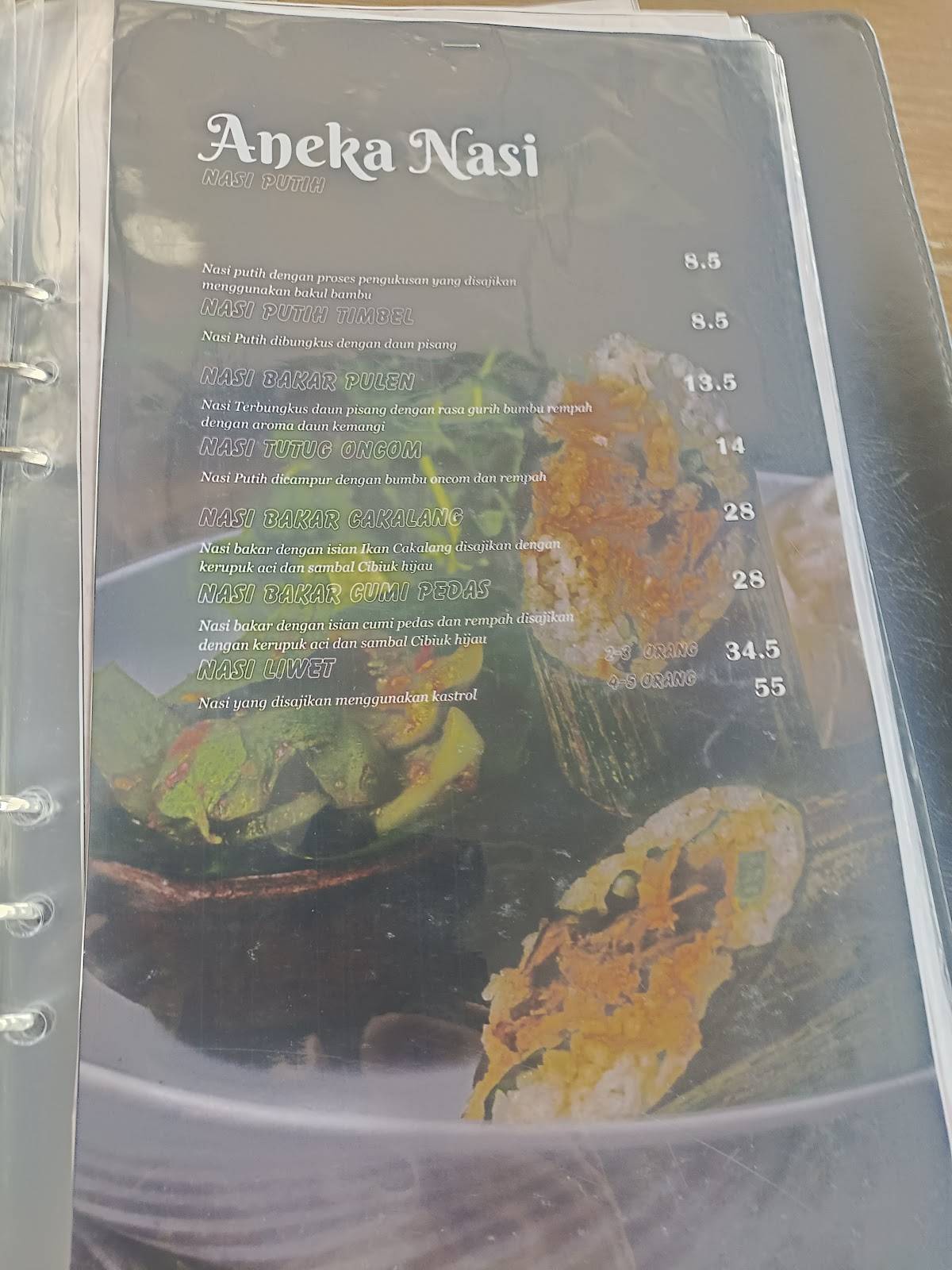 Cibiuk Resto Kuningan меню