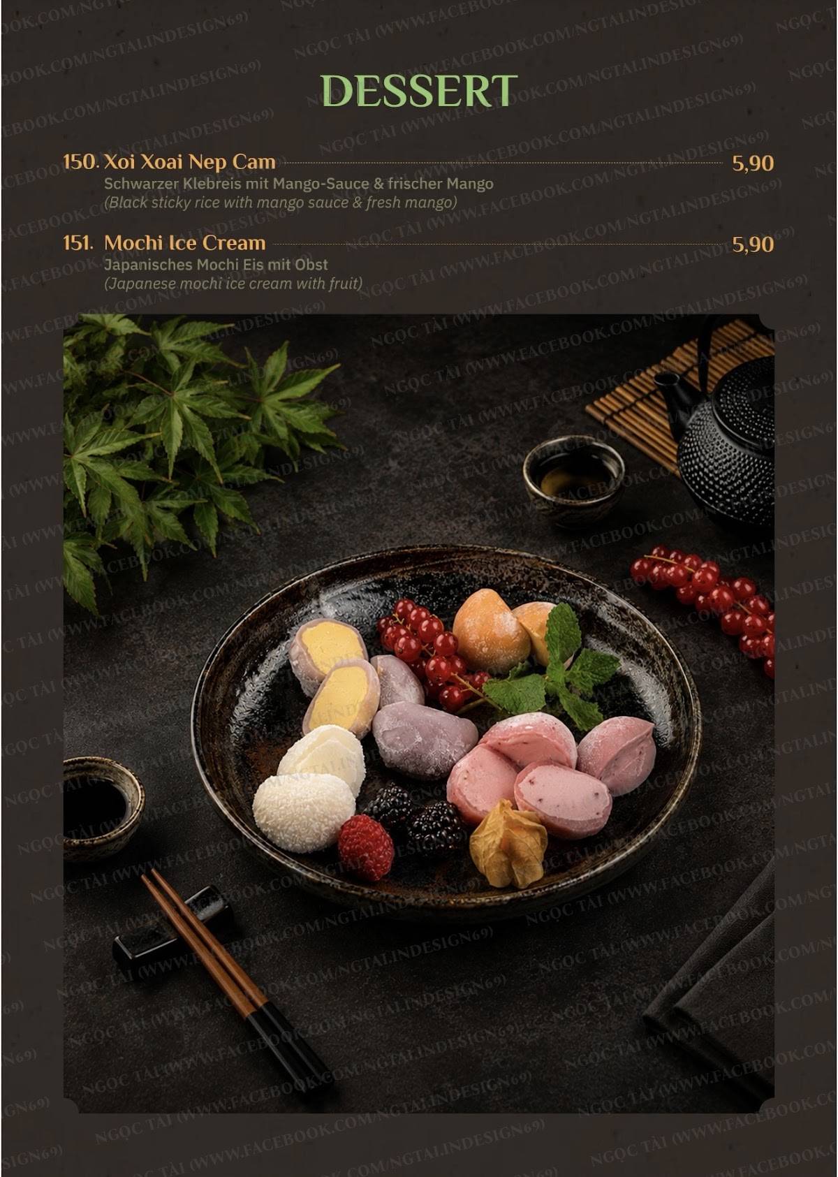 CoCoLÁ - Vietnamesisches Restaurant меню
