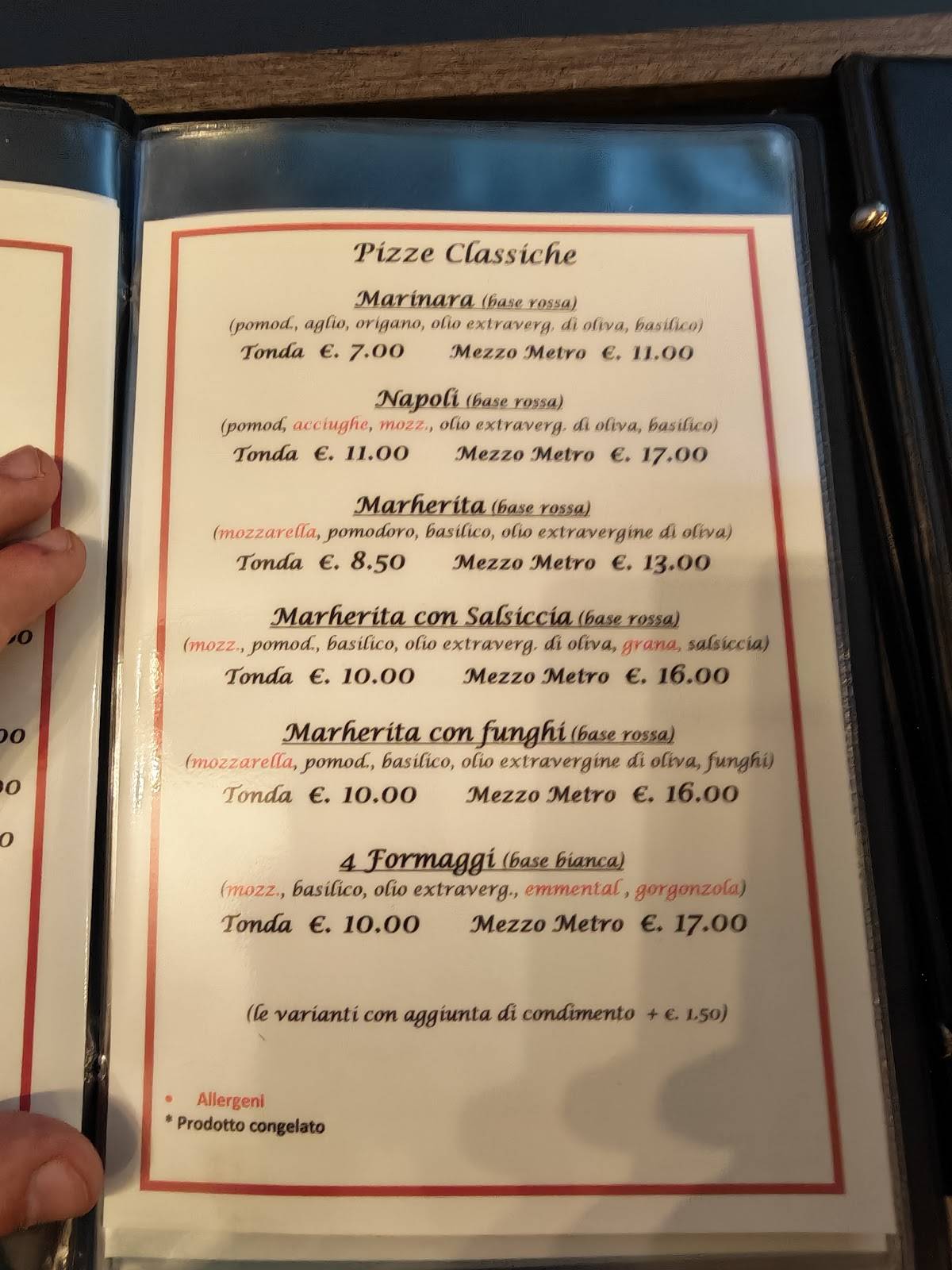 Cuore e Sapore Rieti меню