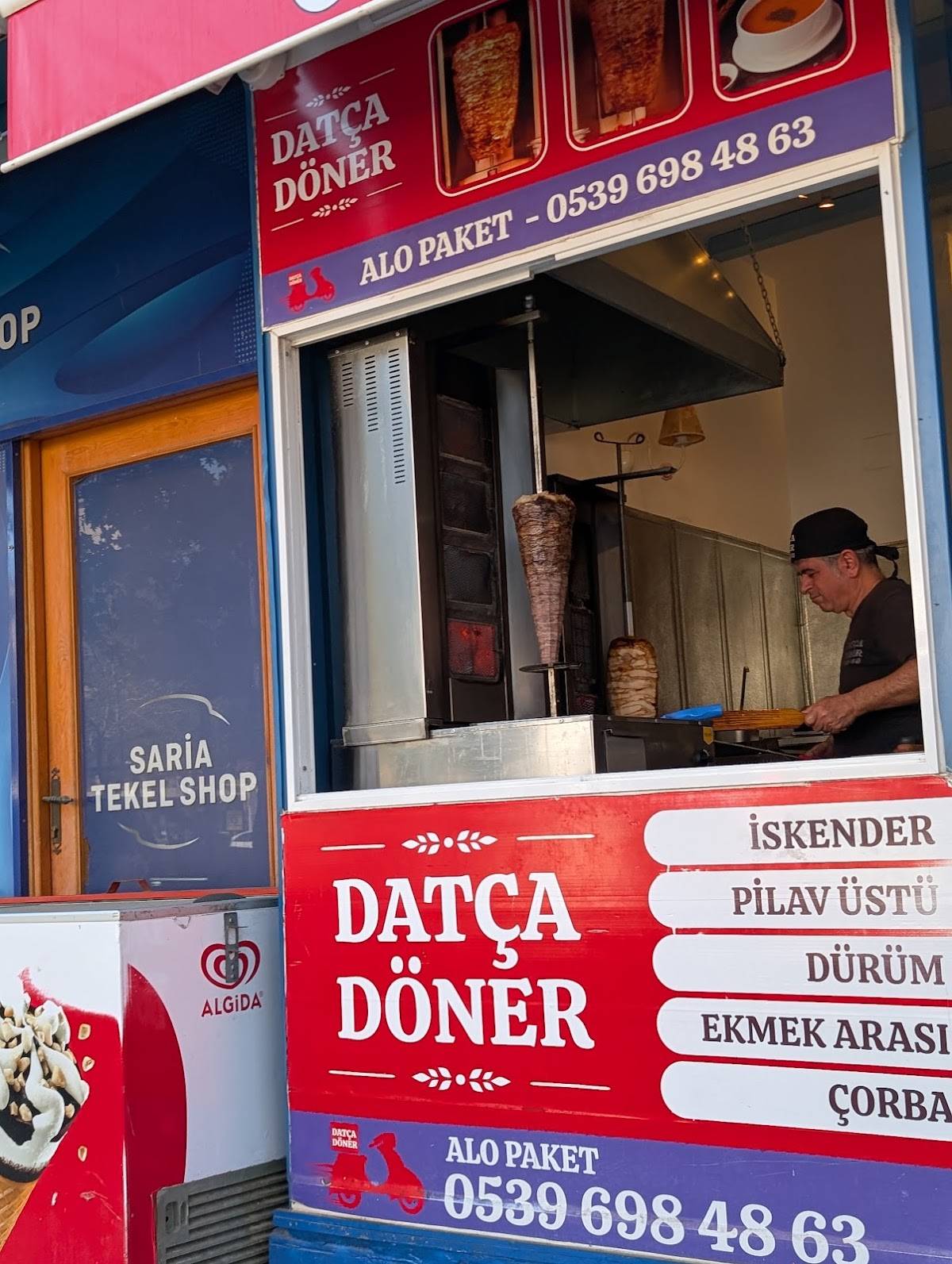 DATÇA DÖNER меню