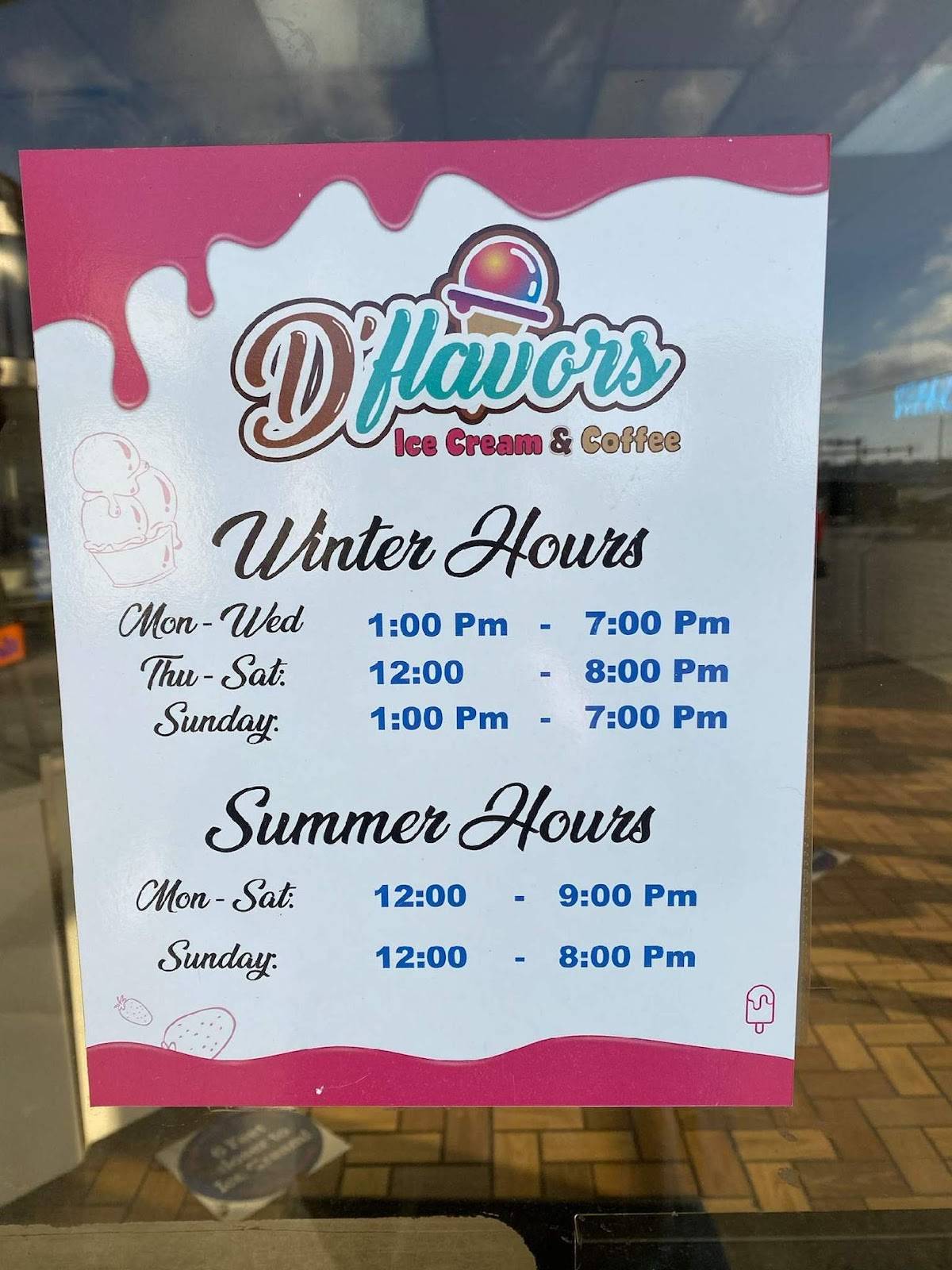 D'Flavors меню