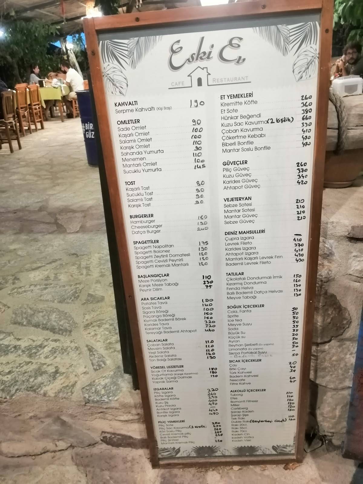 Pizza datca меню