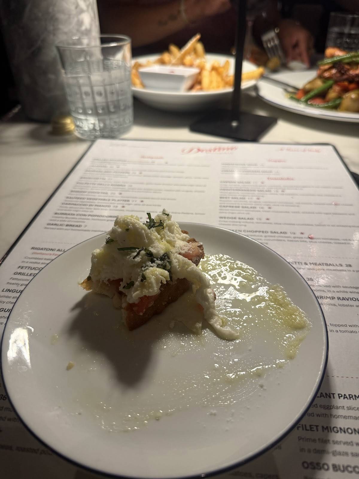 Destino Ristorante меню