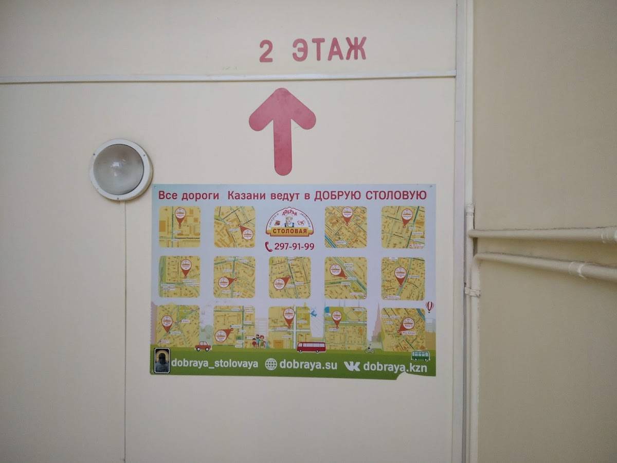 Добрая столовая меню