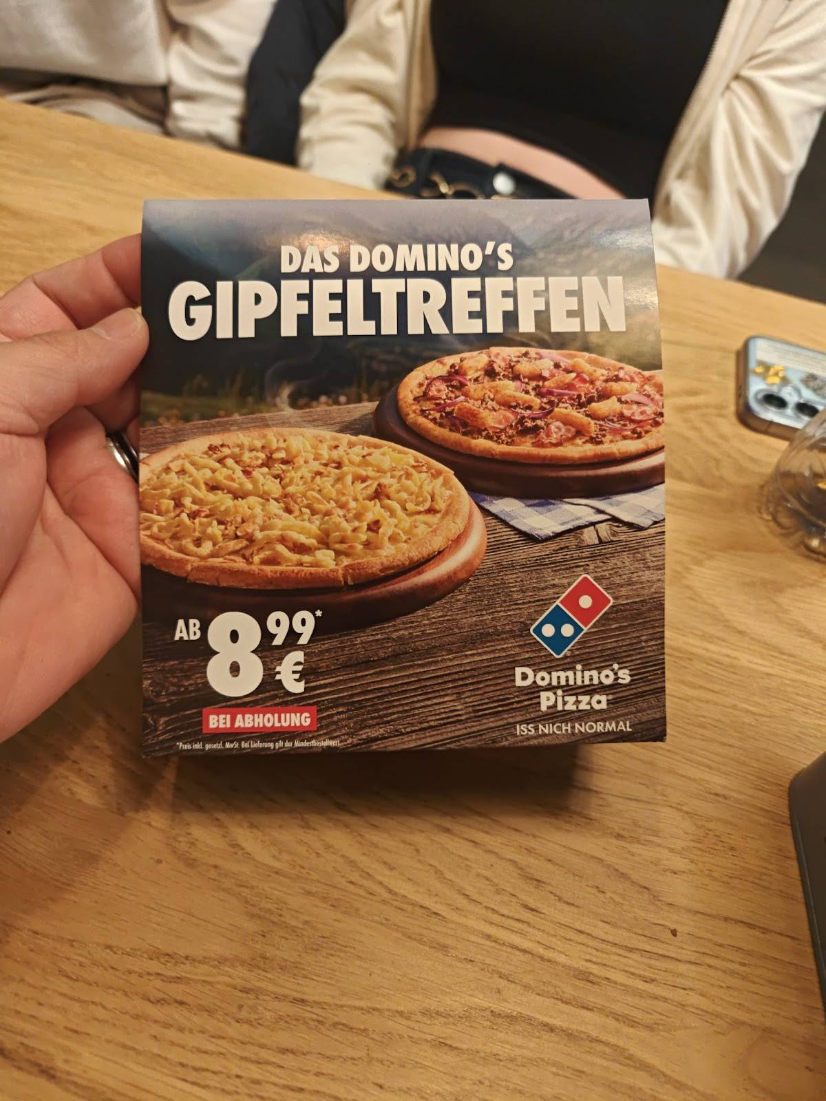 Domino's меню