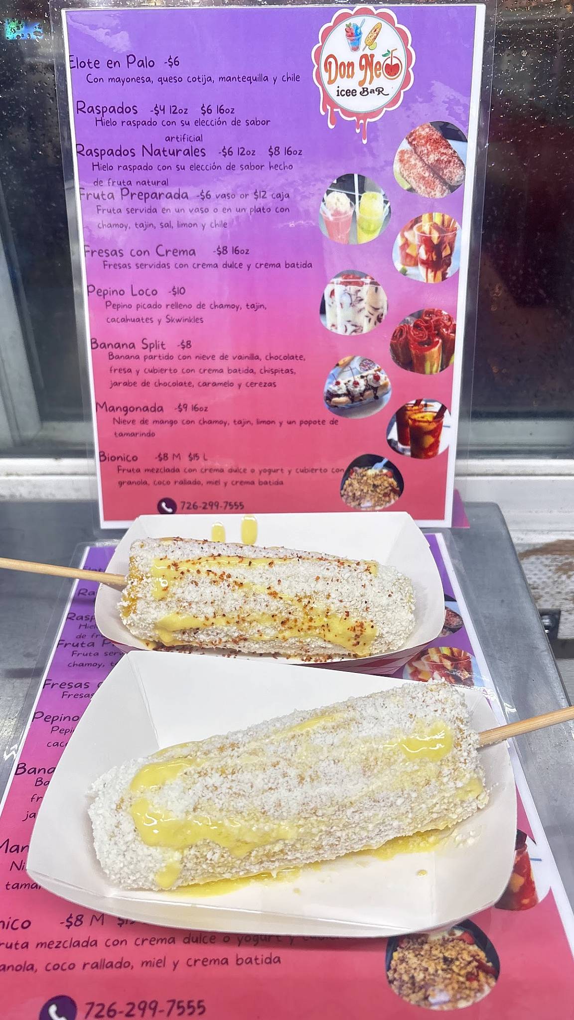 Don Neo Icee Bar меню