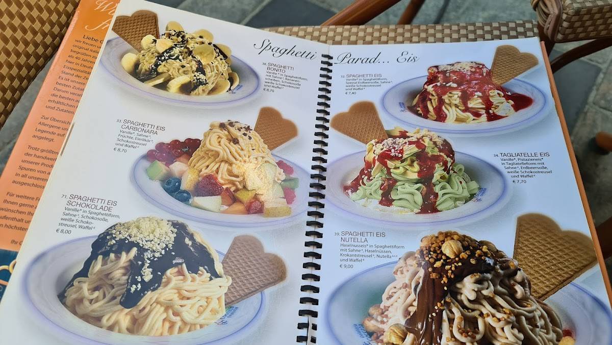 Eiscafé Milano меню