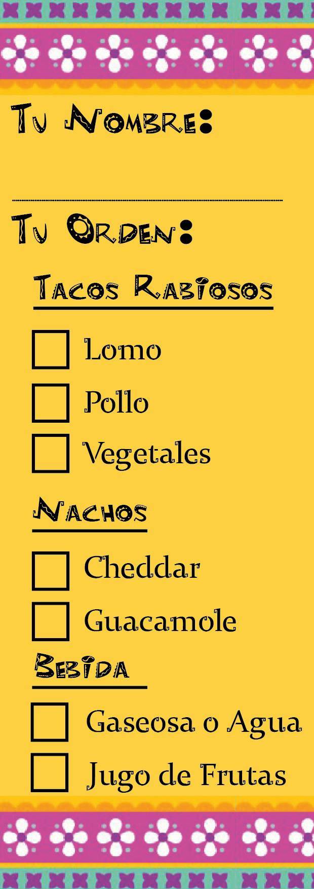 El Chili Rabioso меню