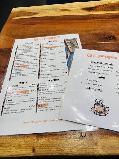 El Pepper меню