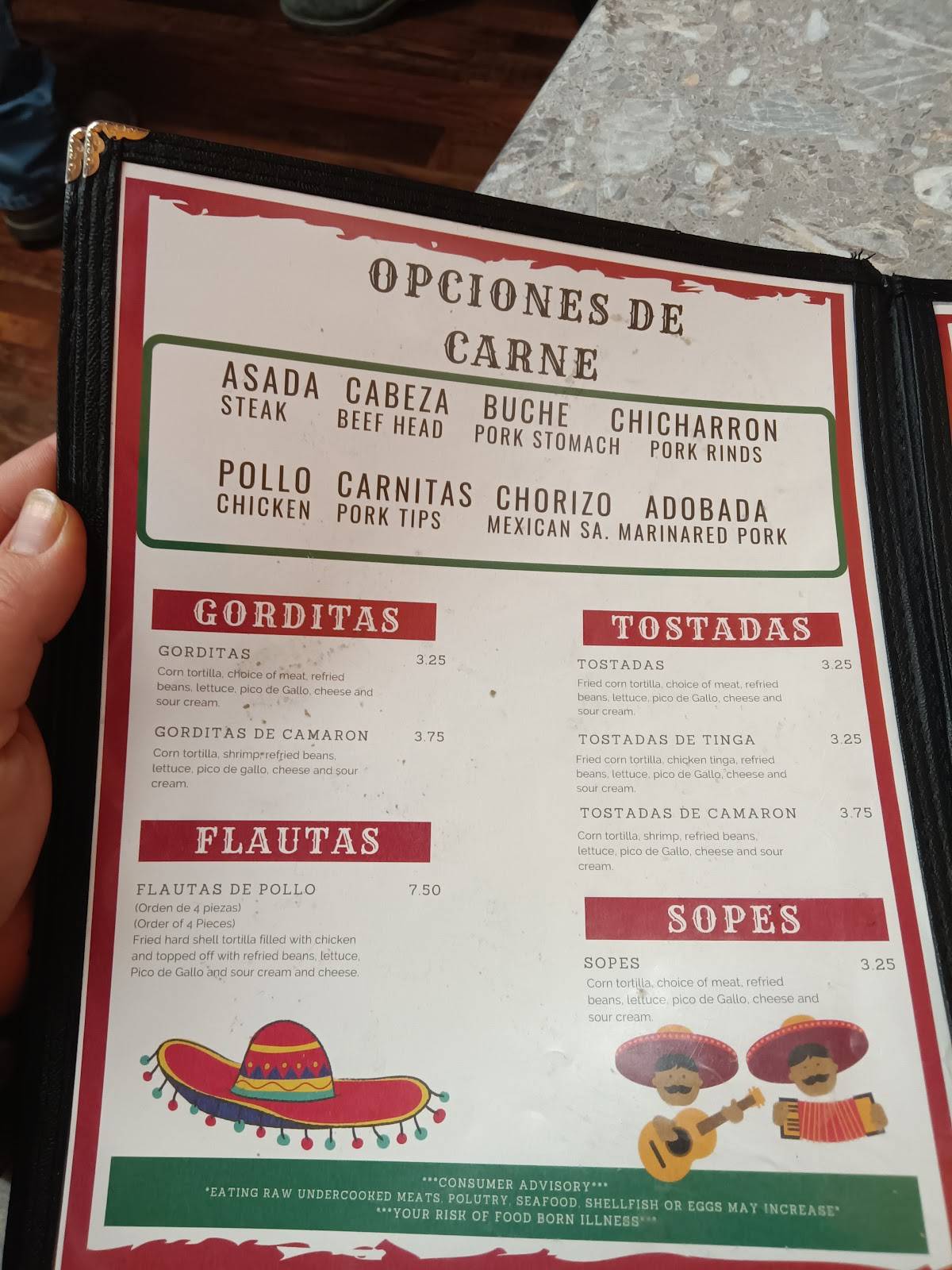 El Ranchito Mexican меню