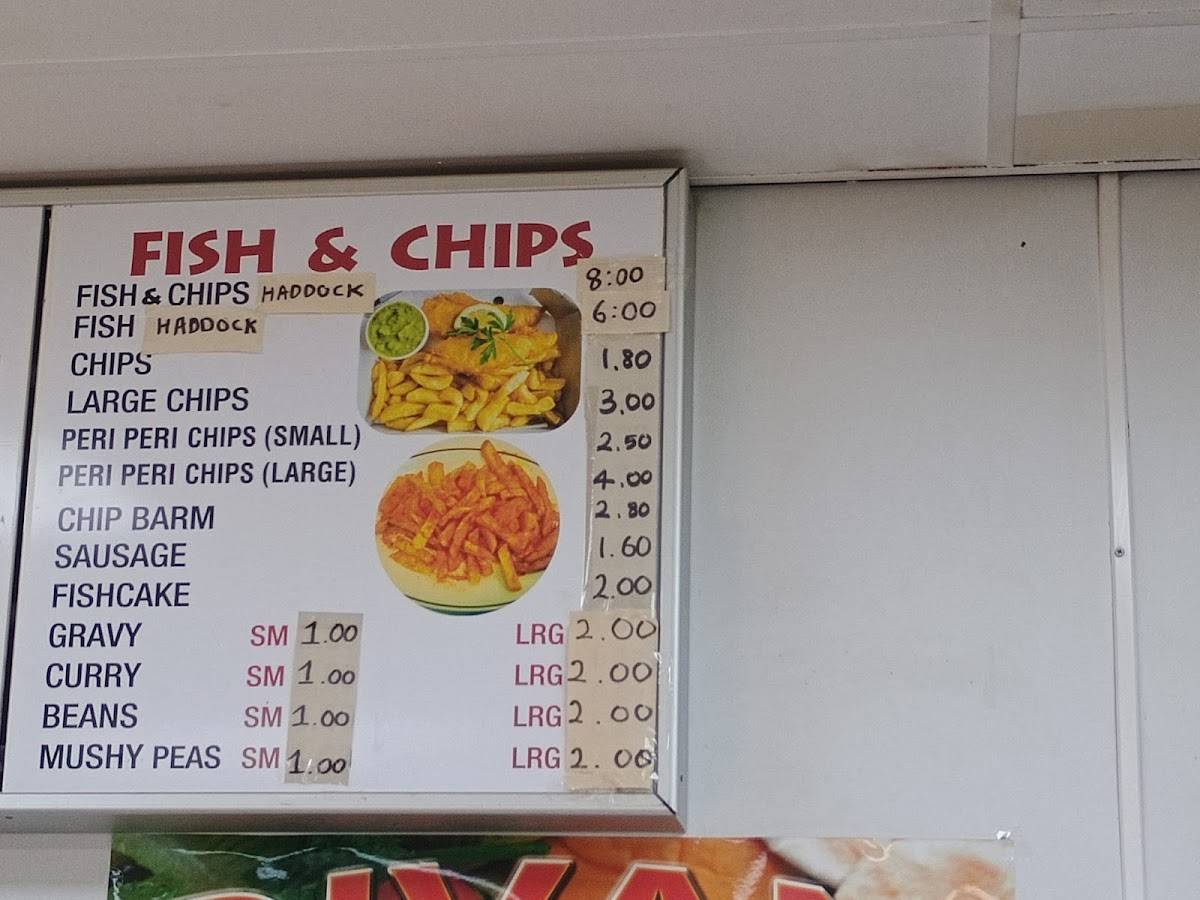 Express Chippy меню