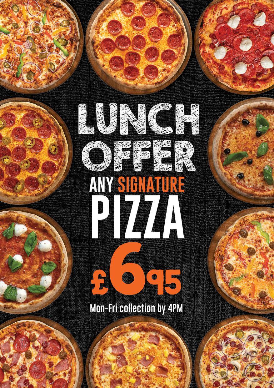 Fireaway Pizza, Green Lane меню