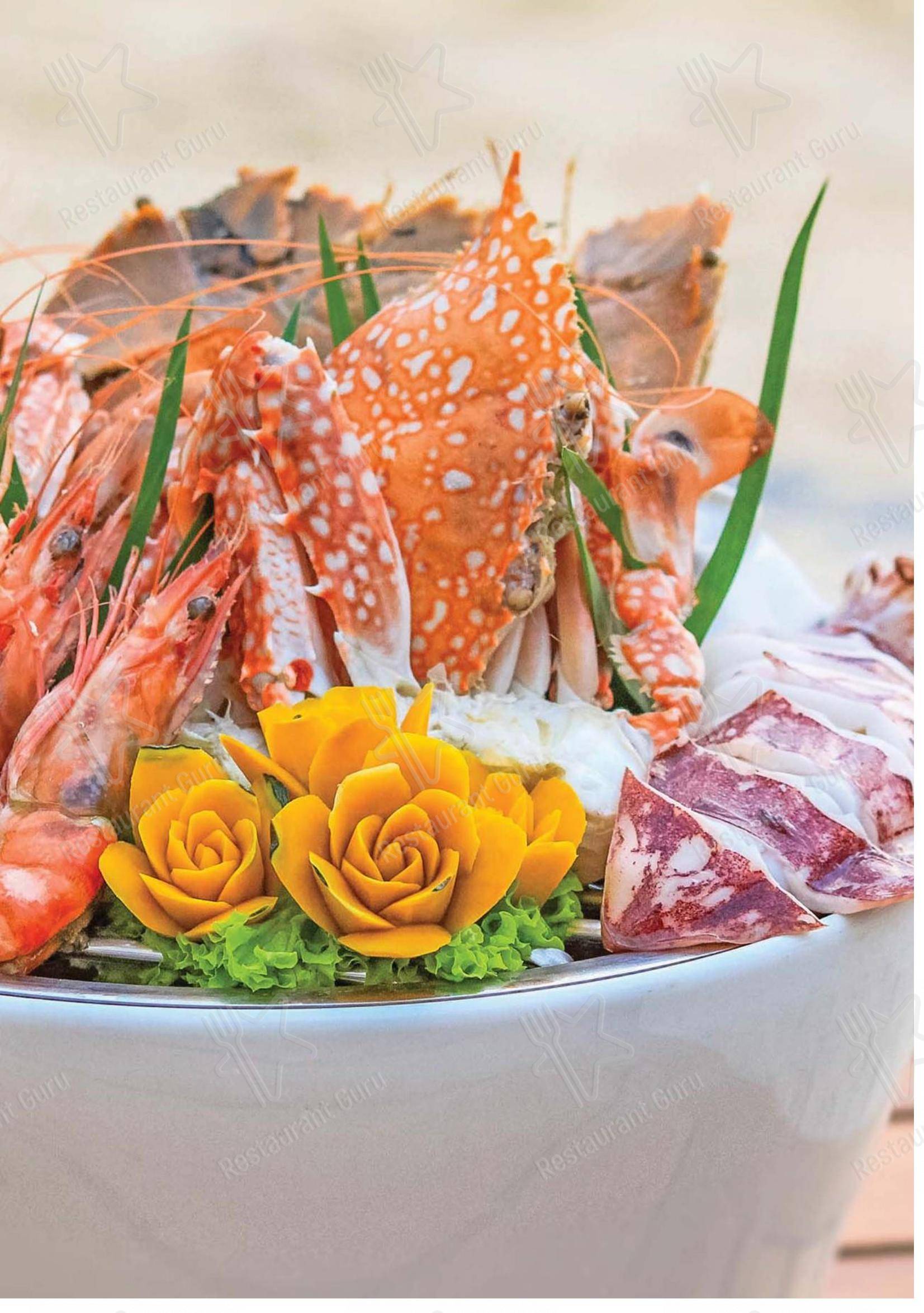 Меню ресторана Flames (InterContinental Koh Samui Resort) - Grill menu