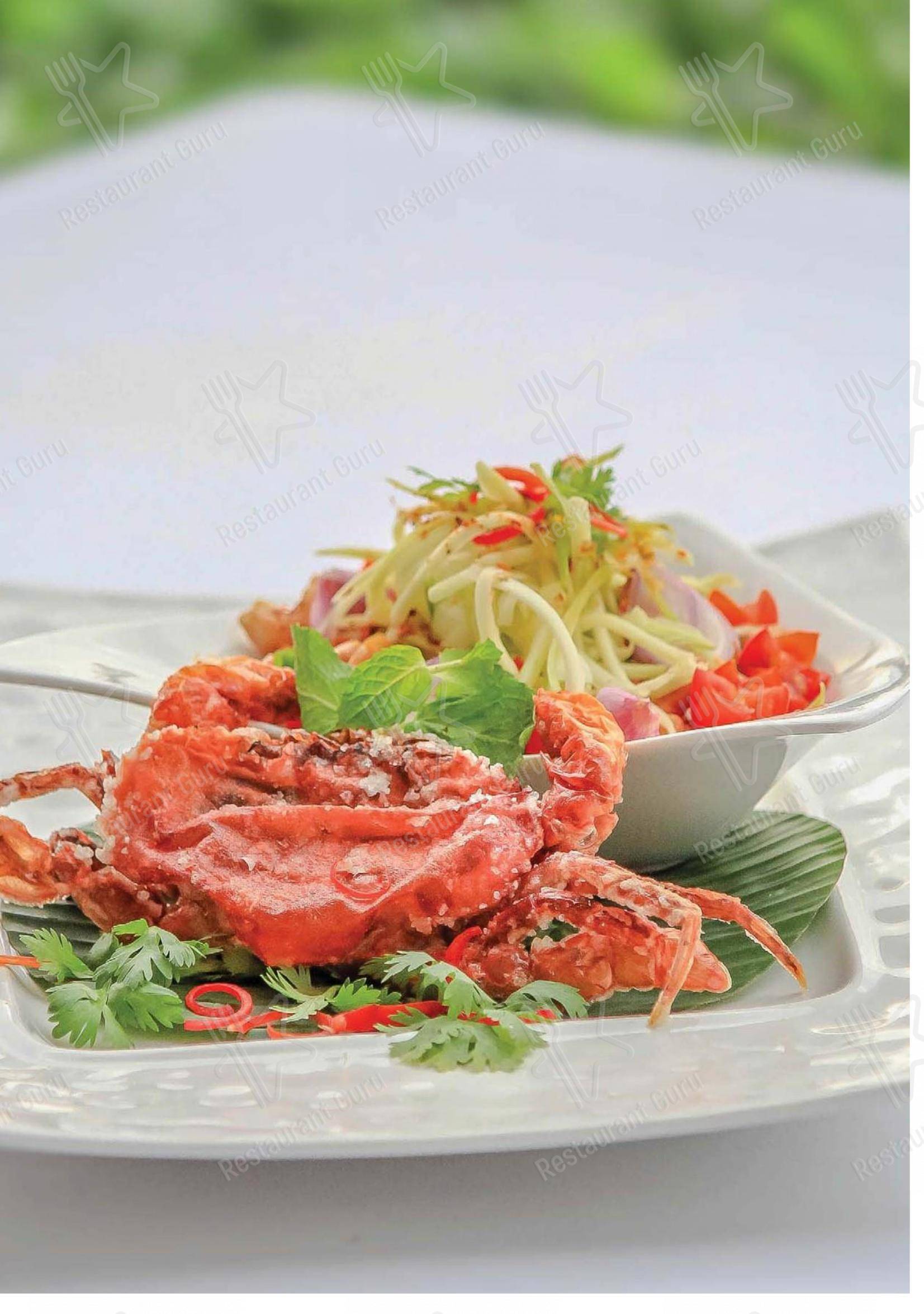 Grill menu ресторана Flames (InterContinental Koh Samui Resort) в Самуи