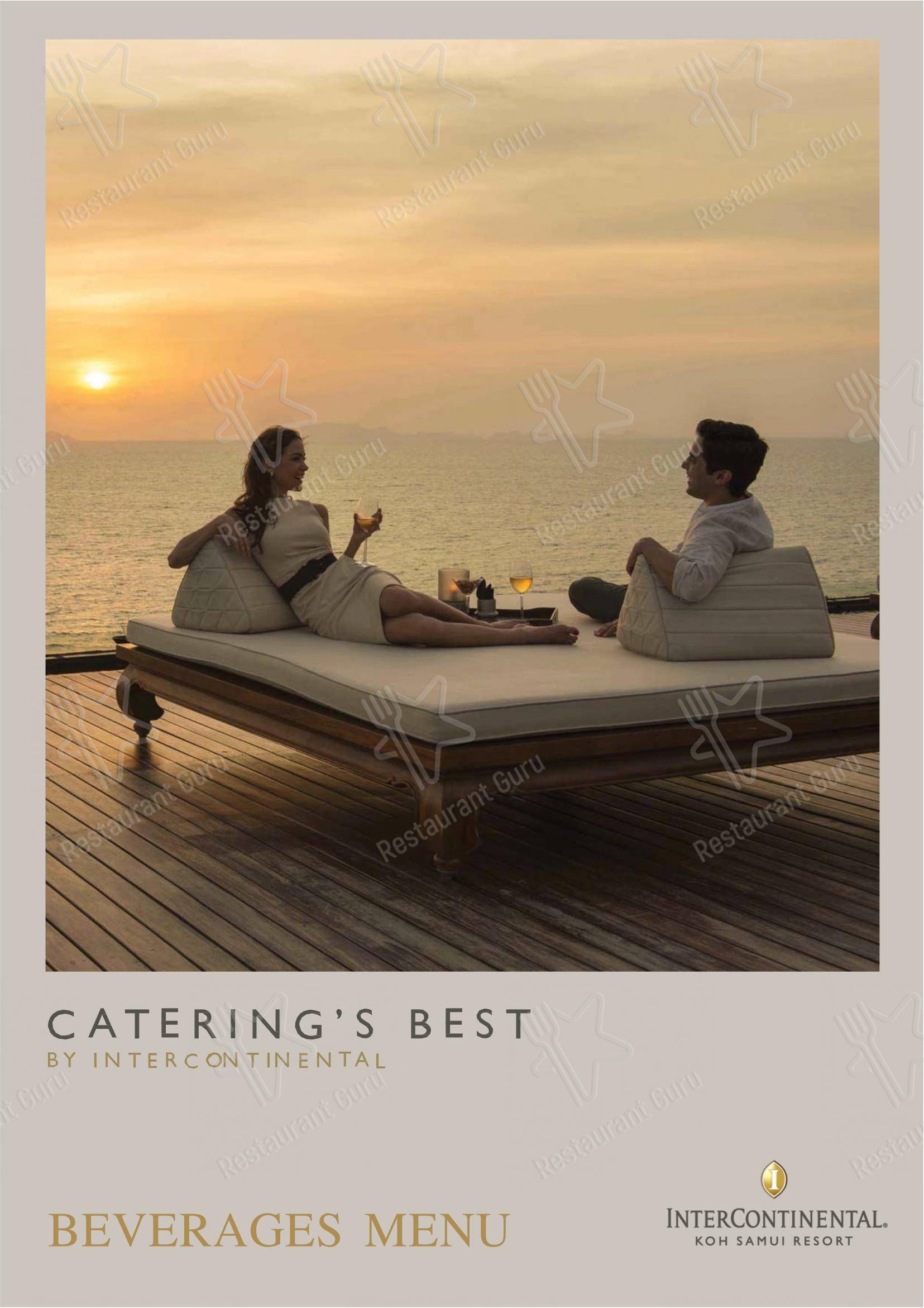 Flames (InterContinental Koh Samui Resort) в Самуи - Carte menu