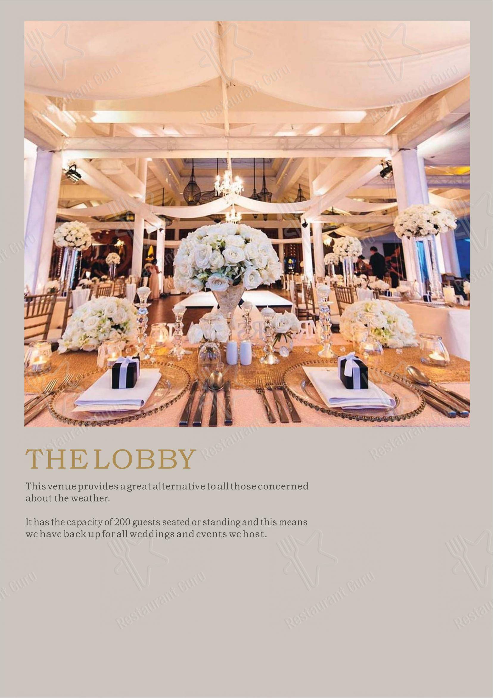 Меню ресторана Flames (InterContinental Koh Samui Resort) - Grill menu