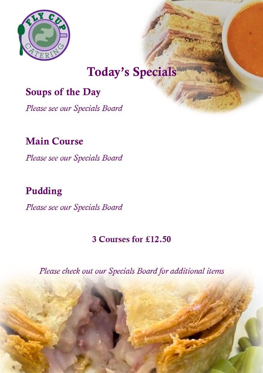 Fly Cup Catering, Inverurie меню