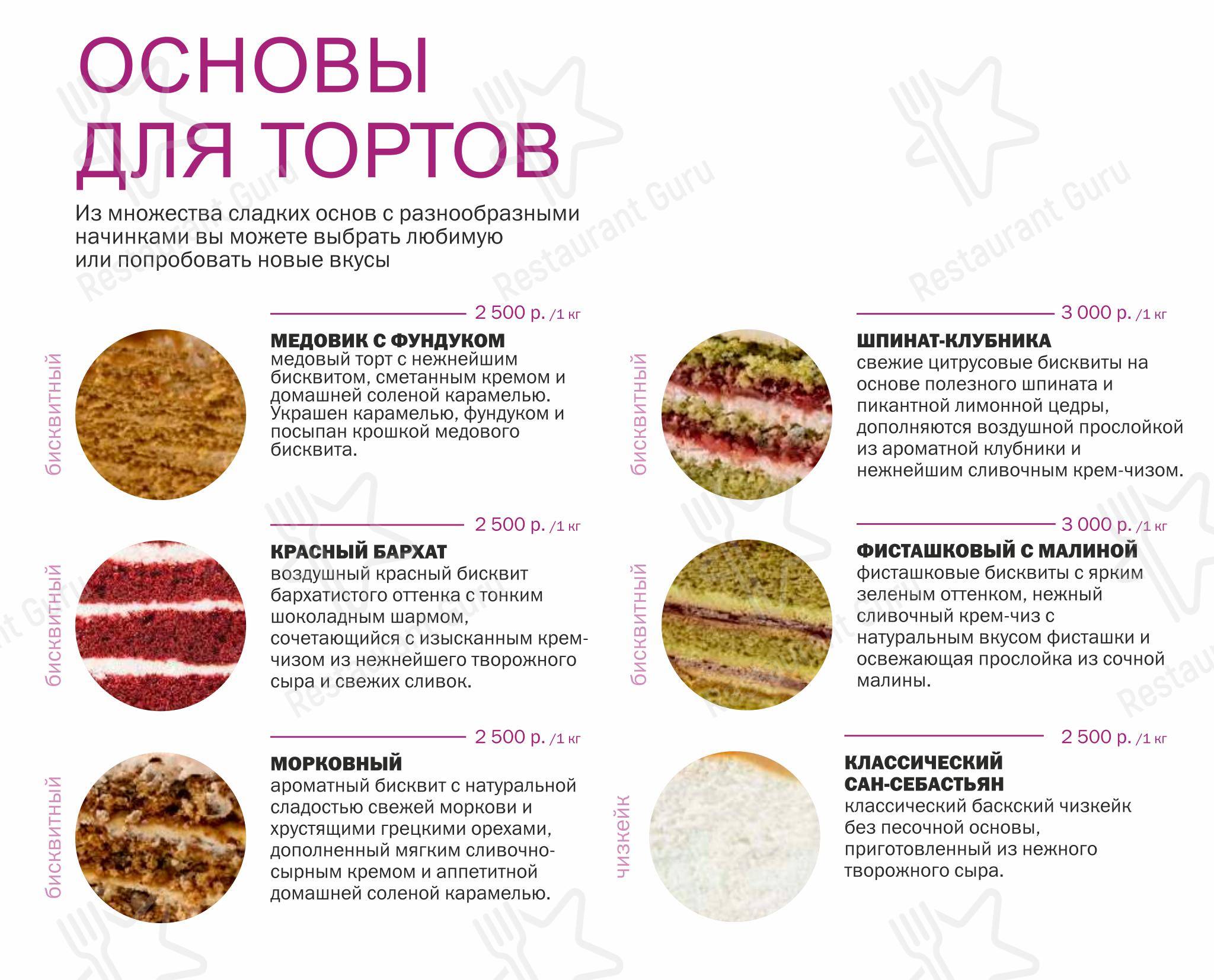 Ночное меню паба и бара Fox&Goose в Челябинске