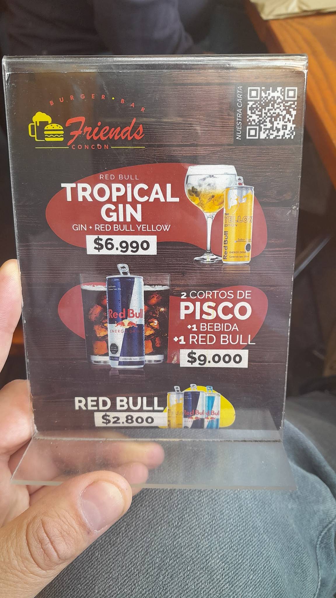 Friends Restobar меню