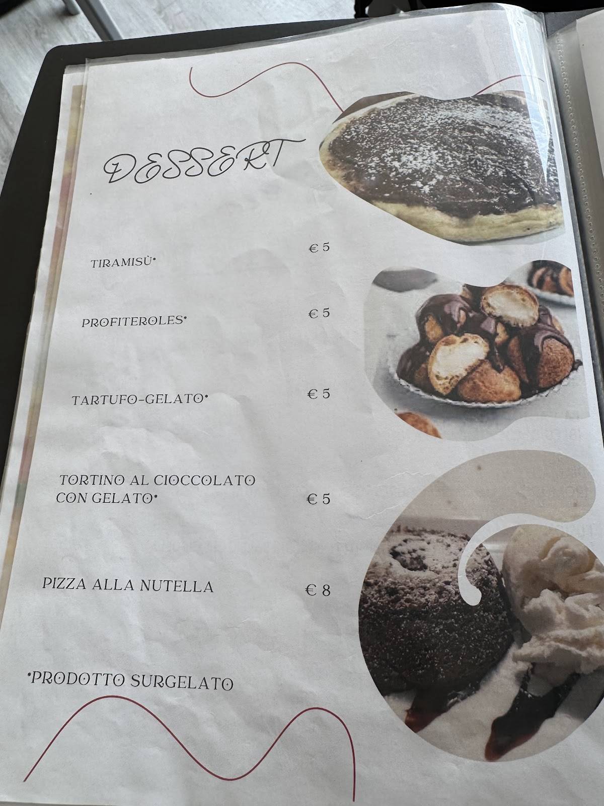 Fusion Restaurant меню